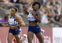 Marileidy Paulino: Estoy feliz con la carrera de esta noche