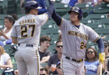 Cerveceros barren a Cubs, Peralta gana y Adames Hr