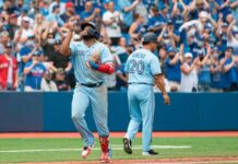 Vladimir Guerrero Jr. conecta su jonrón 35 de la temporada