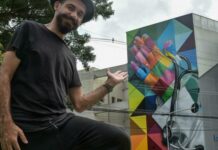 Con la pandemia, la salud también inspira el arte callejero de Sao Paulo