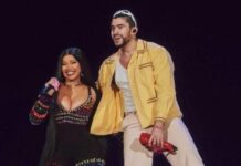 Cardi B se roba el show como invitada del concierto de Bad Bunny