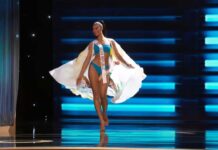 Así desfiló en traje de baño Andreína Martínez en la preliminar del Miss Universo