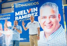 PRM juramenta al exalcalde de Sánchez, Melvin Ramírez
