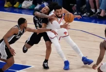 Knicks regresan de una desventaja de 29 puntos, vencen a Spurs y lideran 3-1 las Finales NBA